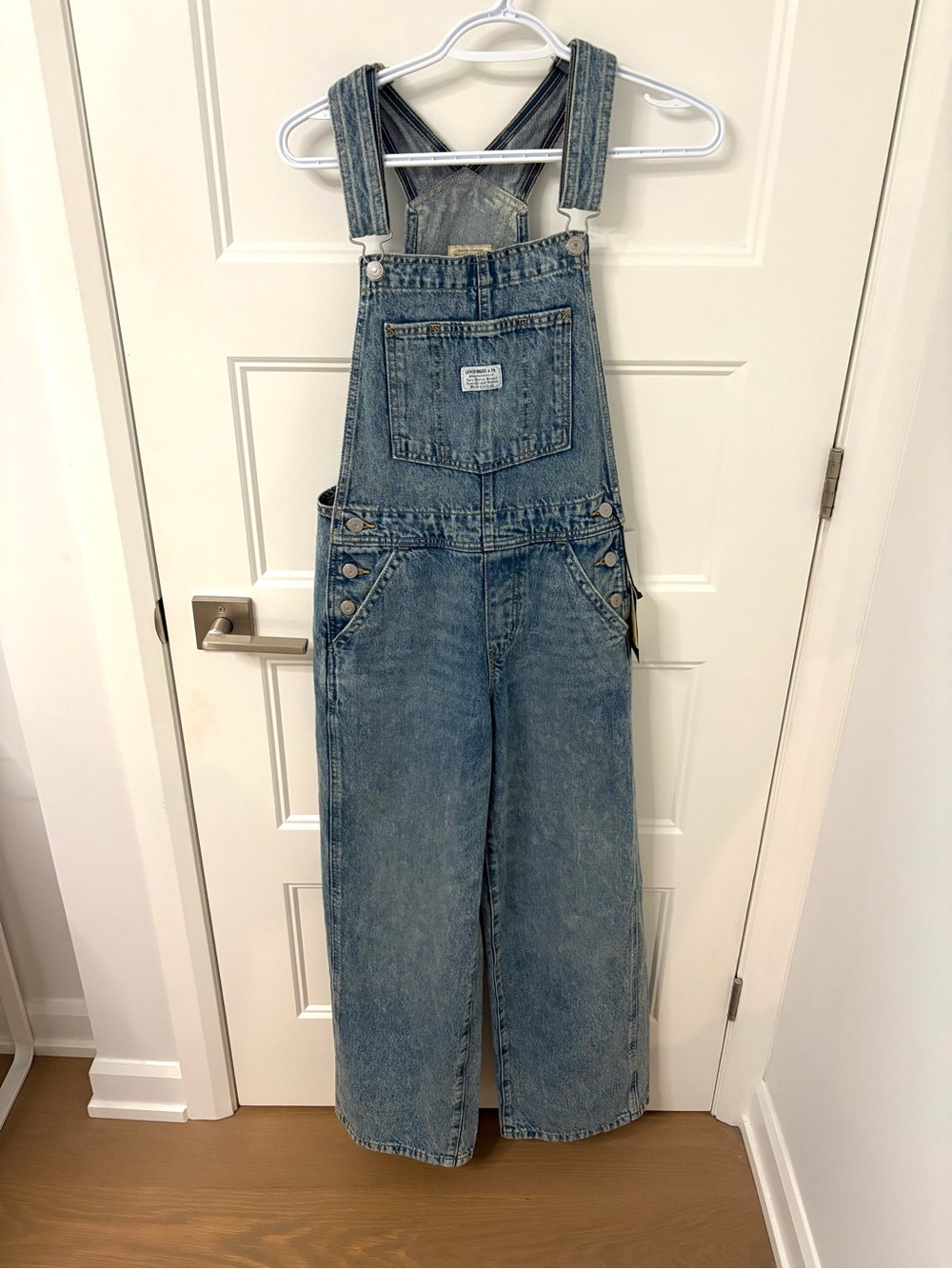 Levi's Light Blue Denim Overalls